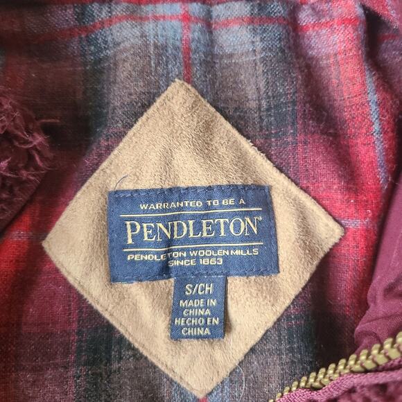Pendleton Fuzzy Zip Jacket Women's Size Small - Picture 8 of 10